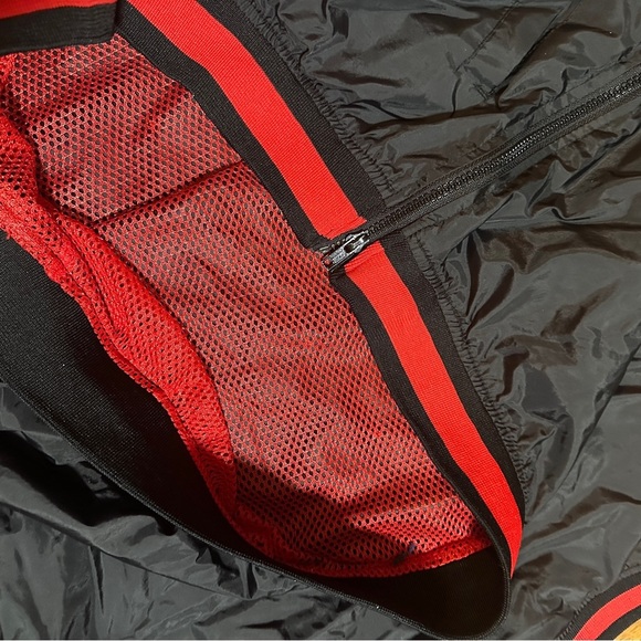 Vintage 90s/Y2K Rawlings Black Cheerleader Pullover Windbreaker Jacket Sporty - Picture 11 of 13